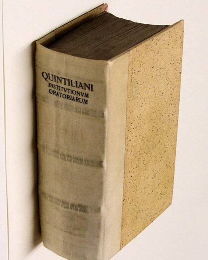 M. Fabii Quintiliani Institutionum oratoriarum libri duodecim, summa diligentia ad fidem vetustissimorum codicum recogniti, ac restituti. Novae huic editioni adiecit Fabianarum notarum  spicilegium subcisivum Daniel Pareus Phil. Fil. Accesserunt etiam Quintilianorum declamationes.