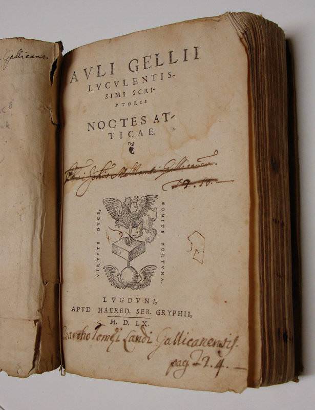 Auli Gellii luculentissimi scriptoris Noctes Atticae. - Afbeelding 2