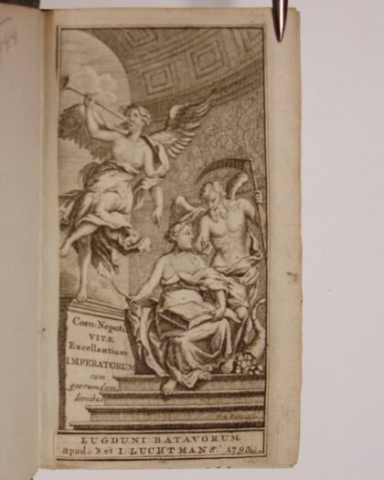 Cornelii Nepotis vitae excellentium imperatorum, quorumdam iconibus ornatae, et nonnullis animadversionibus partim criticis, partim historicis inlustratae ab Augustino van Staveren. Editio altera.