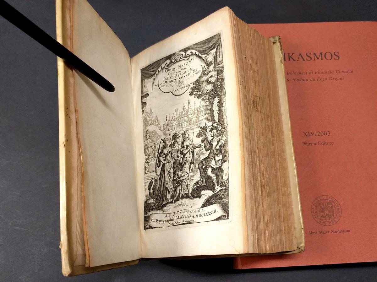P. Ovidii Nasonis Opera omnia, in tres tomos divisa, cum integris notis Nicolai Heinsii D.F., lectissimisque Variorum notis. Quibus non pauca, ad suos quaeque antiquitatis fontes diligenti comparatione reducta, accesserunt, studio Borchardi Cnippingii. (Volumen 1) - Afbeelding 4