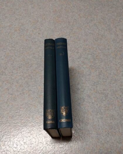 Epistulae. Vol. 2: Epistulae ad Atticum. Recognovit brevique adnotatione critica instruxit L.C. PURSER.