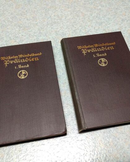 Präludien. Aufsätze und Reden zur Philosophie und ihrer Geschichte. 9. Auflage.